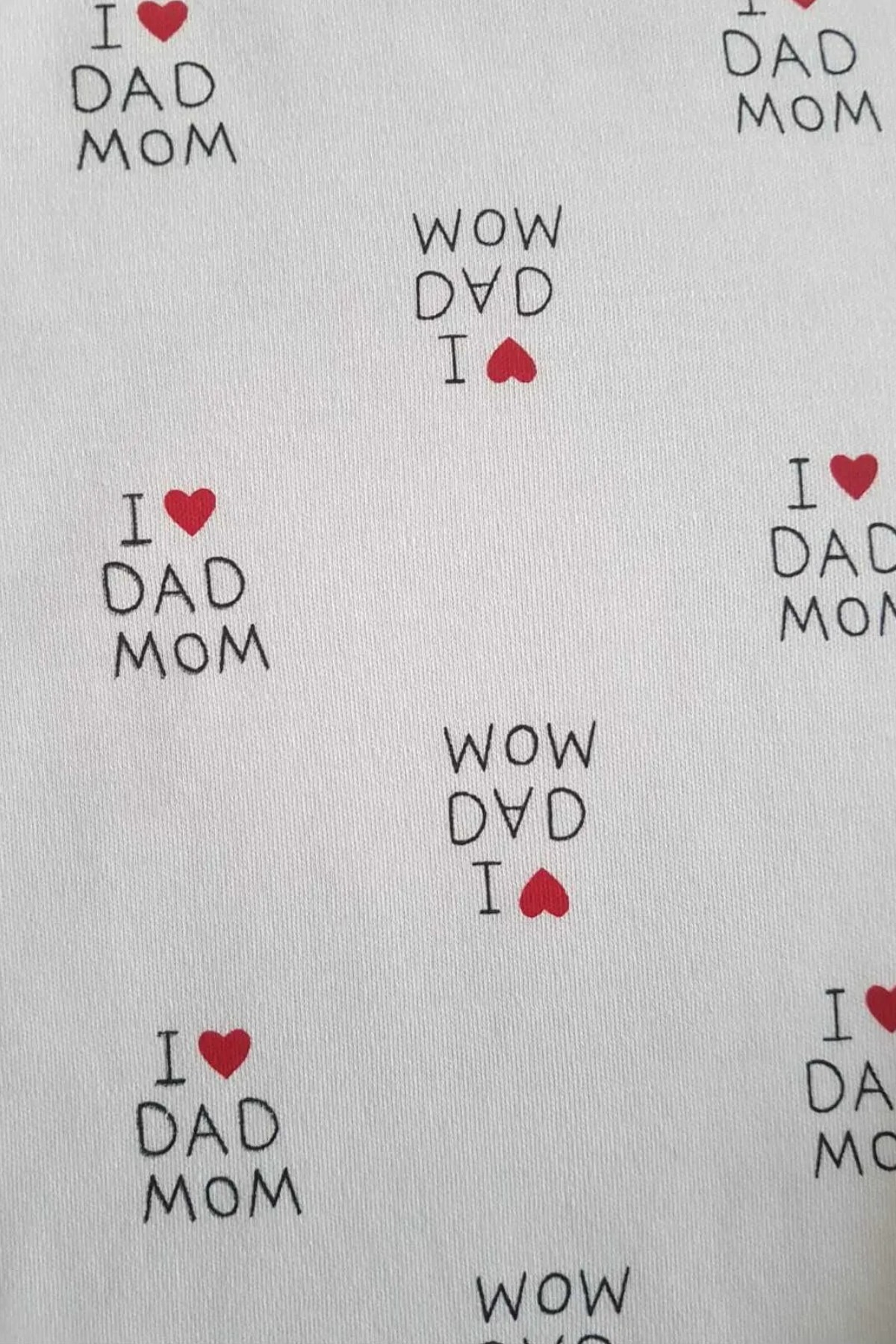 Kısa Kollu Kalp Desenli Pijama Takım - Görsel 6