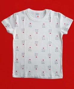 Alternative view of Kısa Kollu Kalp Desenli Pijama Takım