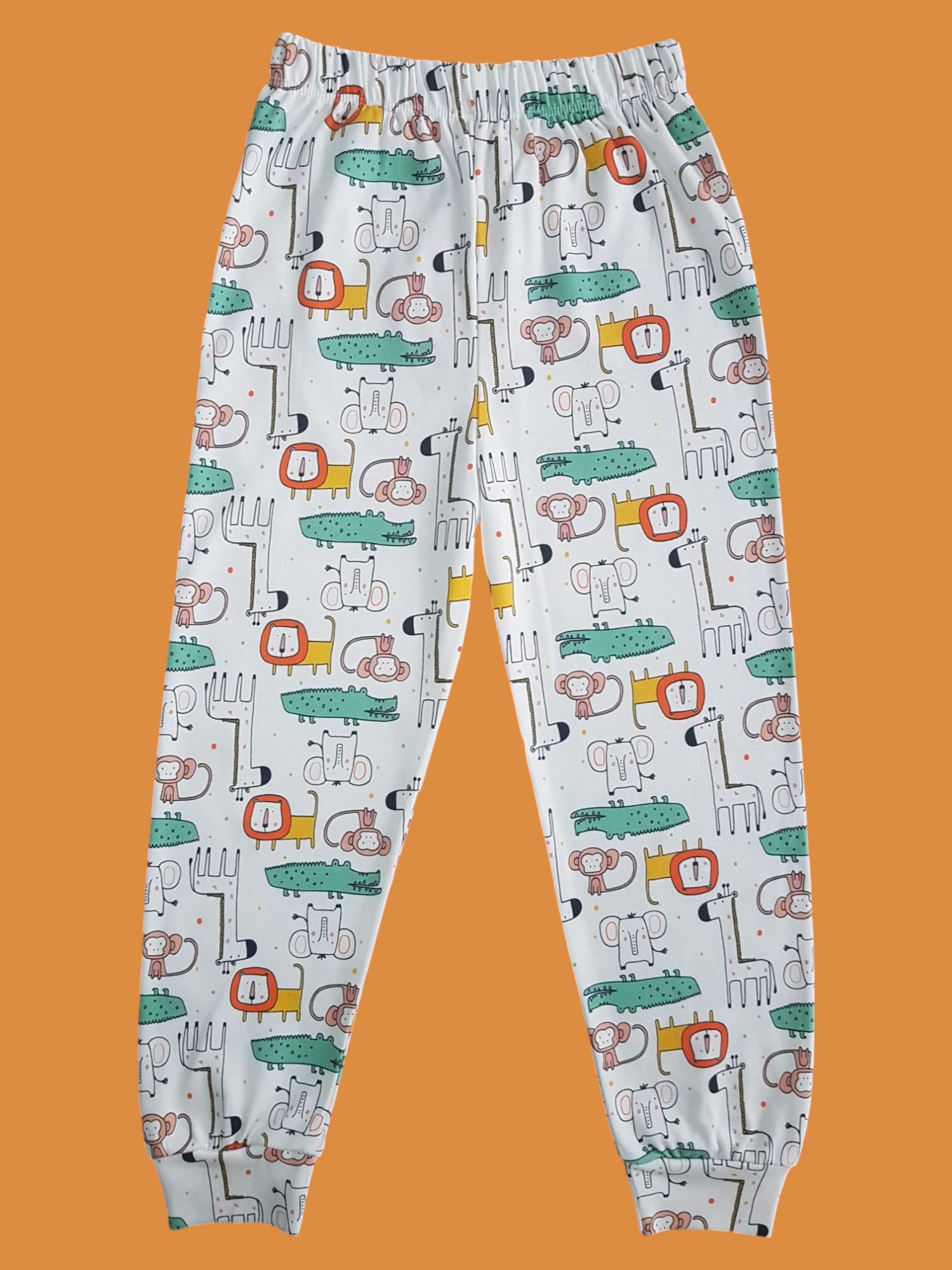 Uzun Kollu Aslan Desenli Pijama Takım - Görsel 4
